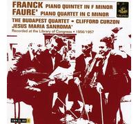 Franck/Fauré : Œuvres pour Piano. Budapest Quartet.