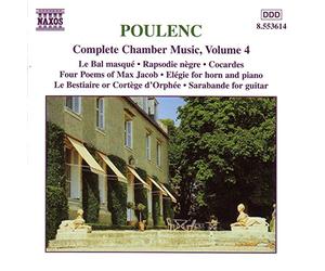 Franck Leguerinel - Poulenc: Complete Chamber Music Vol. 4