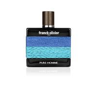 FRANCK OLIVIER PARIS - Pure Homme - Eau de Toilette Homme - Parfum Boisé, Hespéridé - Notes de Mandarine, Gingembre, Accord Marin, Cèdre - Frais & Intemporel - Fabriqué en France - 100 ml