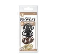 FRANCK PROVOST Élastiques à Cheveux Multicouleurs - Lot de 30 pièces