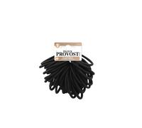 FRANCK PROVOST Élastiques à Cheveux Noir - Lot de 40 pièces