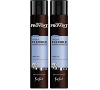 FRANCK PROVOST - Laque Flexible Professionnelle - Tenue 24h - Fixation Normale - Fini Naturel Non Gras, Non Collant Et Sans Résidu - S'élimine Facilement Au Brossage - 300ml (Lot de 2)