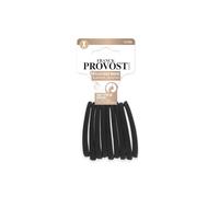 FRANCK PROVOST - Lot de 10 Elastiques Mousse - Noir - Sans Lien Métal - Hyper Extensible - Coiffure Facile - Tous Types de Cheveux