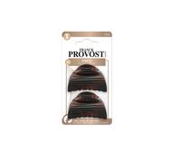FRANCK PROVOST Pinces à Cheveux Clips Marron Ecaille - Lot de 2 pièces