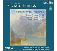 Franck, Richard: Works For Violin & Piano by FRANCK,R. [Audio CD] NEUF