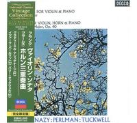 Franck: Sonata Violin & Piano/Brahms: Trio for Violin, Horn & Piano (Papersleeve/Original Decca 1969 Cover) [Import]