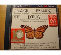 Franck: Symphony in D minor / D'Indy: Symphonie sur un Chant Montagnard / Berlioz: Beatrice and Benedict Overture