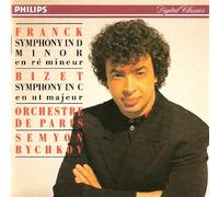 Franck Symphony in D Minor en ré mineur / Bizet Symphony in C en ut majeur