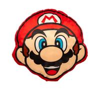 Franco Anime Gaming Bedding Oreiller décoratif en Peluche Douce et Confortable, Taille Unique, Super Mario
