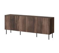 Franco - buffet bas - effet bois - 200 cm - Bois
