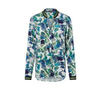 Franco Callegari Chemisier turquoise / pétrole / violet foncé / blanc, Taille XS-S