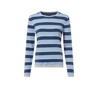 Franco Callegari Pull-over bleu marine / bleu clair / gris clair, Taille L