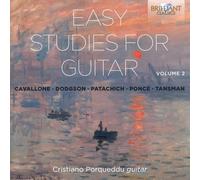Études faciles pour guitare – Volume 2 – Edel