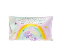 Franco Collectibles Care Bears Housse de Coussin réversible en Satin Soyeux Classique rétro 50,8 x 76,2 cm pour Cheveux et Peau (Produit sous Licence Officielle)