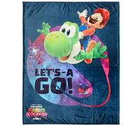 Franco Collectibles Couverture décorative Douce et Confortable pour canapé, lit ou Salle de Jeux Super Mario Galaxy