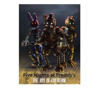 Franco Collectibles Five Nights at Freddy's Movie Parure de lit Super Douce en microvison à Corail 116,8 x 152,4 cm (Produit sous Licence Officielle)