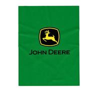 Franco Collectibles John Deere Bedding Couvre-lit en Peluche Super Doux et Confortable 116,8 x 152,4 cm (Produit sous Licence Officielle)