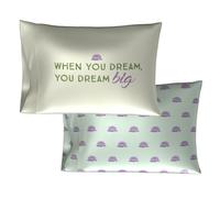 Franco Collectibles Lot de 2 Housses de Coussin en Satin Soyeux pour Cheveux et Peau avec la Princesse Tiana de Disney 50,8 x 76,2 cm