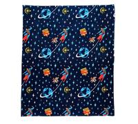 Franco Collectibles Superman DC Comics Krypto Dog Couvre-lit en Peluche Super Doux et Confortable 152,4 x 177,8 cm (Produit sous Licence Officielle)