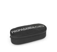 Franco Cosimo Panini Propaganda Trousse d'école Officielle Propagande, Trousse Ovale, légère, compacte, Facile à Transporter et à Ranger dans Le Sac à Dos, Fermeture à glissière Pratique, 8 x 22 x 8