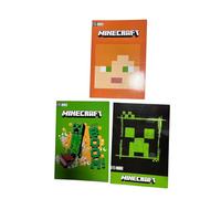 Franco Cosimo Panini Quadernone minecraft rigo A 1° 2* élémentaire 3 pièces
