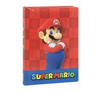 Franco Cosimo Panini Super Mario - Agenda scolaire officiel Super Mario, 12 mois, idéal pour l'école primaire, avec couverture rembourrée et 320 pages intérieures imprimées en couleur, 13 x 17,8 H