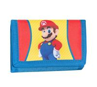 Franco Cosimo Panini Super Mario Portefeuille, Bleu/Rouge/Jaune, /