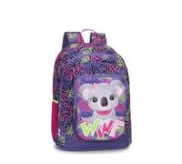 Franco Cosimo Panini WWF - Sac à dos scolaire officiel WWF, 2 grands compartiments, 1 poche avant, 2 poches latérales n filet, bretelles rembourrées, dos et fond thermoformés, fermetures à glissière,