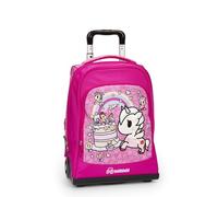 Franco Cosimo Panini Zaino Scuola Trolley Tokidoki, Sac à Dos Fille, Multicolore, 50 Pezzi
