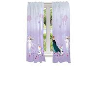 Franco Disney Frozen 2 Rideaux de fenêtre pour chambre d'enfant 208 x 160 cm