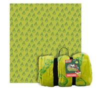 Franco Dr. Seuss The Grinch Parure de lit Super Confortable surdimensionnée pour la Famille 304,8 x 274,3 cm (Produit sous Licence Officielle)