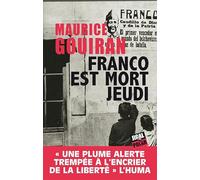 Franco est mort jeudi