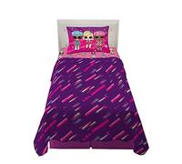 Franco LOL Surprise Parure de lit en microfibre super douce pour enfants, lit jumeau