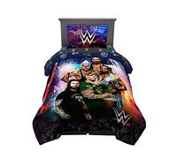 Franco Parure de lit 4 pièces en Microfibre, WWE-on The Canvas, pour lit Simple