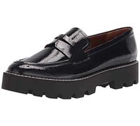 Franco Sarto Femme Balin Lug Sole Chunky Loafer Mocassin, Minuit Excursion Couleur Unie Midnight Getaway Solids, 41 EU