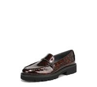 Franco Sarto Senna Mocassins pour Femme, Cuir synthétique et Cuir Verni Marron, 41 EU