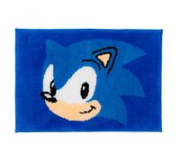 Franco Sega Sonic The Hedgehog Gamer Tapis de Salle de Bain antidérapant en Tricot pour Enfants (Produit sous Licence Officielle)