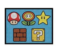 Franco Tapis antidérapant pour chambre d'enfant, 175,3 x 132,1 cm, Super Mario