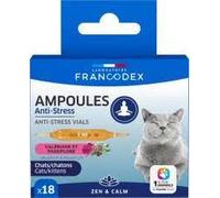 Francodex 18 Ampoules Anti-stress chats et chatons 1ml