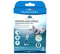 4 Pipettes anti-stress apaisant et bien-être pour chatons - Francodex
