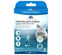 Francodex Pipettes anti-stress apaisant et bien-être pour chats 4 pipettes