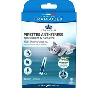 Francodex - 4 Pipettes Anti-Stress apaisant et Bien-être pour Chatons