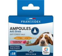 Francodex Anti-Stress Ampoules pour Chiens et Chiots 18 pièces