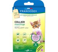 FRANCODEX-Collier insectifuge pour chaton coloris blanc Francodex - diamètre 35 cm