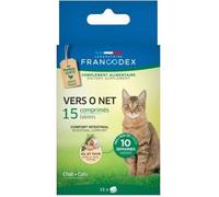 Francodex - Comprimés VERS O NET pour Chaton et Chat - x15