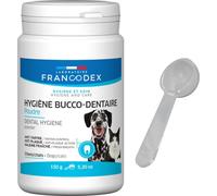 FRANCODEX-Dentifrice en poudre pour chien et chat - 150 g