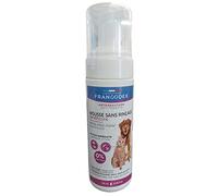 Shampooing mousse sans rinçage au diméthicone 150ml pour chien
