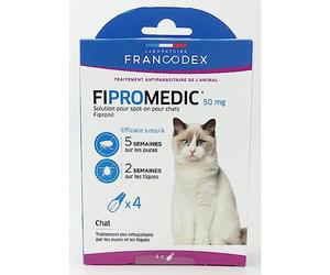 Francodex Fiproline chats - 4 pipettes