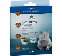 Francodex - Friandises Anti-Stress en Forme de Coeur x12, pour Chats