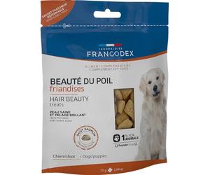 Francodex - friandises Chien Beaute Poils - 1 Sachet de 75 g
